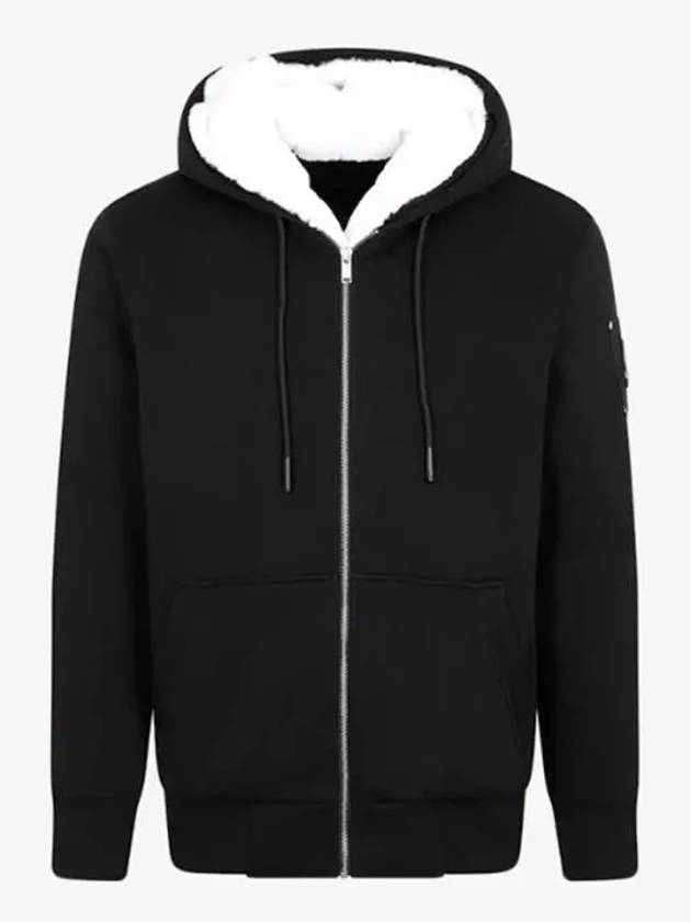 Classic Bunny Zip Up Hoodie White Lining Black - MOOSE KNUCKLES - BALAAN 2