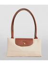 Le Pliage Original Large Shoulder Bag Tote Paper Beige - LONGCHAMP - BALAAN 6