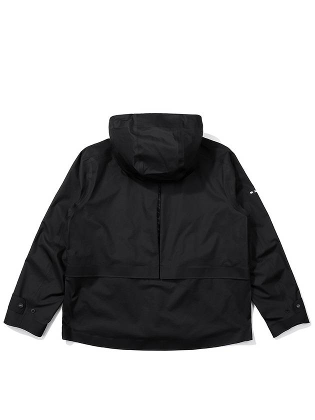 LIGHTWEIGHT WINDBREAKER BLACK WOMAN - MALBON GOLF - BALAAN 2