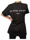 Women's Al Pacino Printing Short Sleeve T-Shirt NOM18215 - IH NOM UH NIT - BALAAN 5