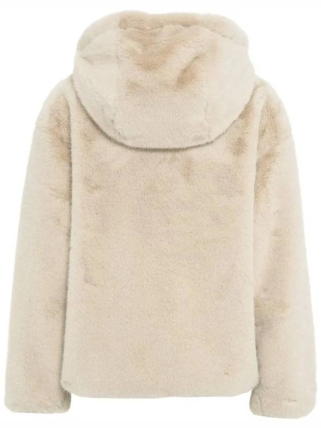 Faux Mink Fur Jacket Chantilly - HERNO - BALAAN 4