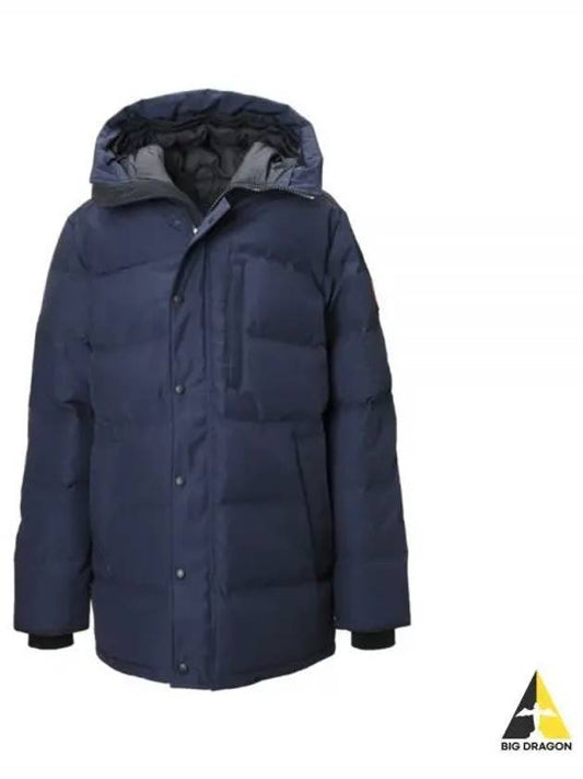 Carson Hooded Padding Parka Atlantic Navy - CANADA GOOSE - BALAAN 2