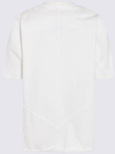 Rick Owens Drkshdw White Cotton T-Shirt - RICK OWENS - BALAAN 2