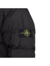 Garment Dyed Crinkle Reps Down Padding Black - STONE ISLAND - BALAAN 8