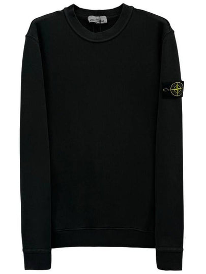 Pocket Wappen Sweatshirt Black - STONE ISLAND - BALAAN 2