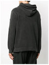 Garment Dyed Lens Patch Pocket Hoodie Black - CP COMPANY - BALAAN 4