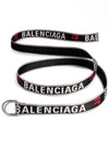 OS Men s Embroidered D Ring De Belt Gray Red - BALENCIAGA - BALAAN 2