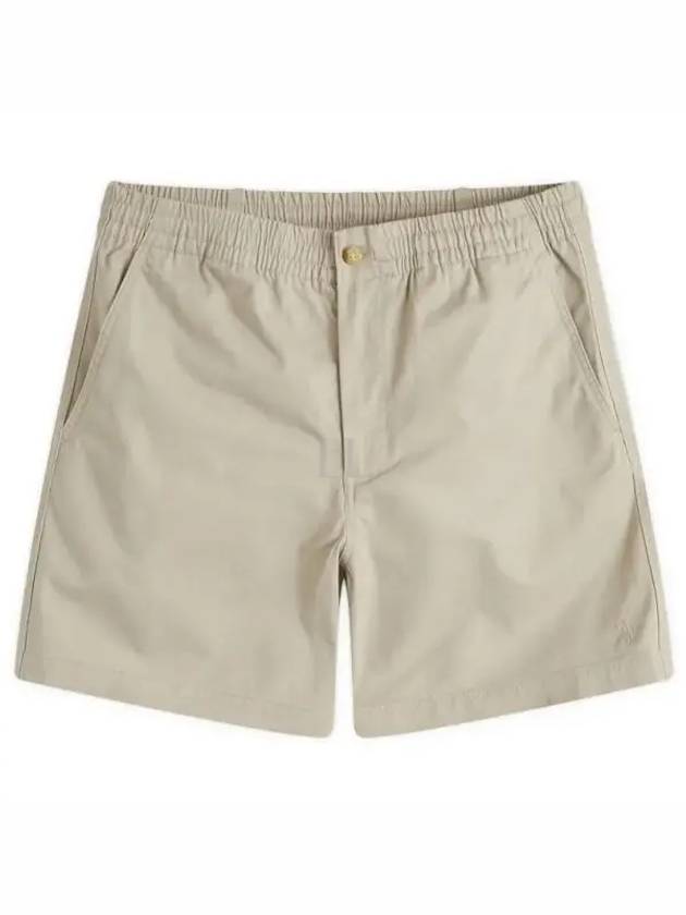 Men's Embroidered Pony Prepster Shorts Tan - POLO RALPH LAUREN - BALAAN 2