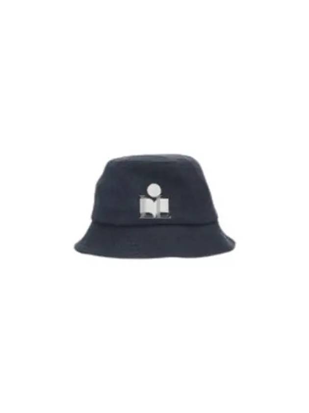 Haley Embroidered Logo Bucket Hat Black - ISABEL MARANT - BALAAN 2