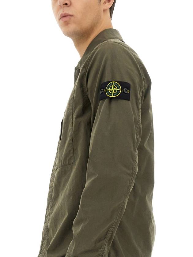 TWILL SHIRT - STONE ISLAND - BALAAN 4