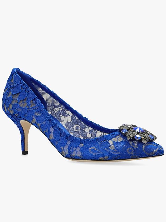 Brooch Lace Pumps Heels - DOLCE&GABBANA - BALAAN 5