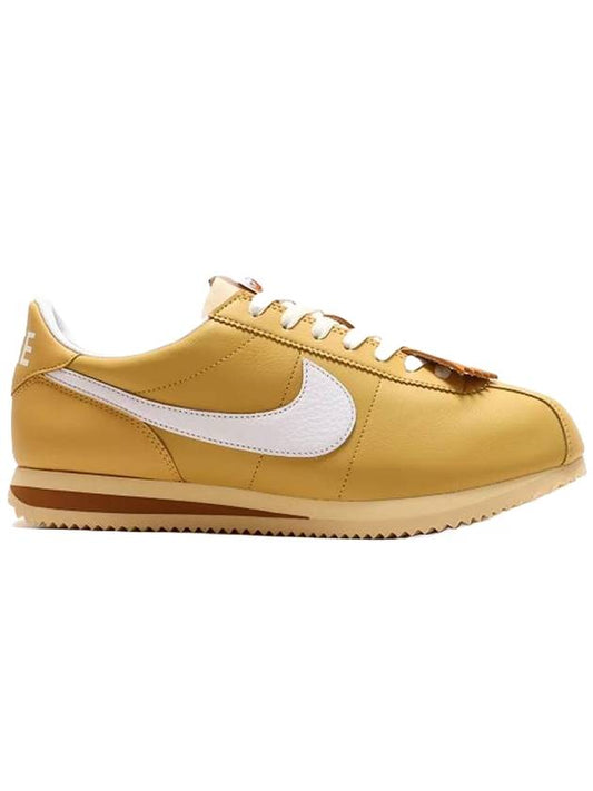 Cortez 23 Low Top Sneakers White Gold - NIKE - BALAAN 1