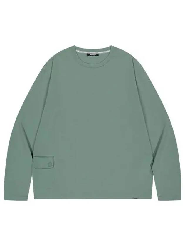 Sorona crew neck long sleeve tshirt khaki - OFFGRID - BALAAN 3