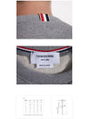 4 Bar Loopback Jersey Sweatshirt Light Grey - THOM BROWNE - BALAAN 5