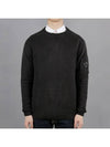 Lens Patch Knit Top Black - CP COMPANY - BALAAN 2