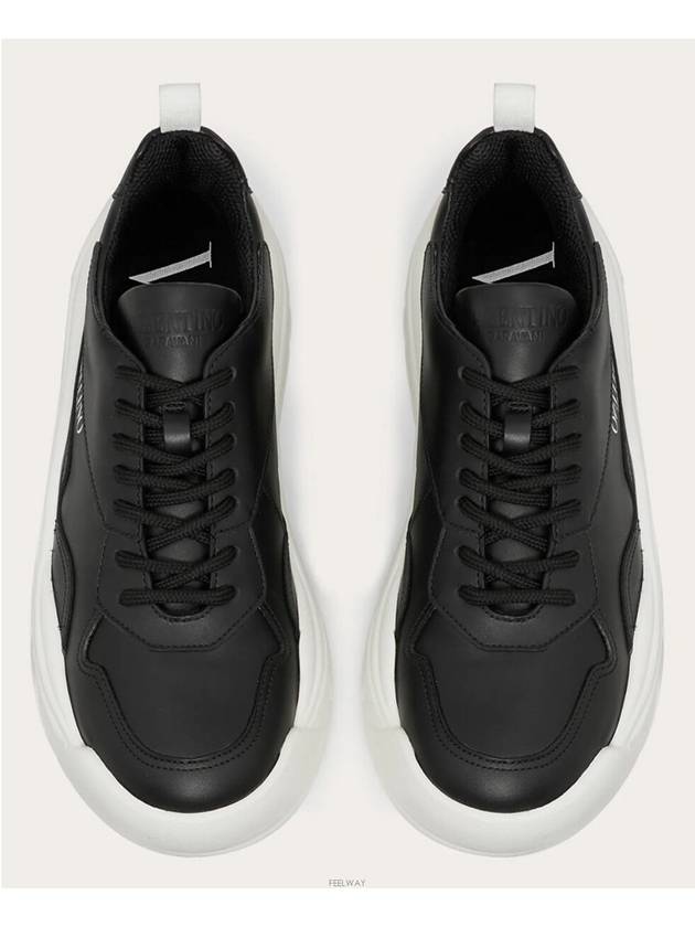 Gumboy Banshee Low Top Sneakers Black - VALENTINO - BALAAN 6