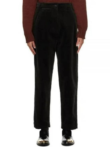 Straight pants WHTR0133A22AFH RICH GREEN Dark - MARGARET HOWELL - BALAAN 1