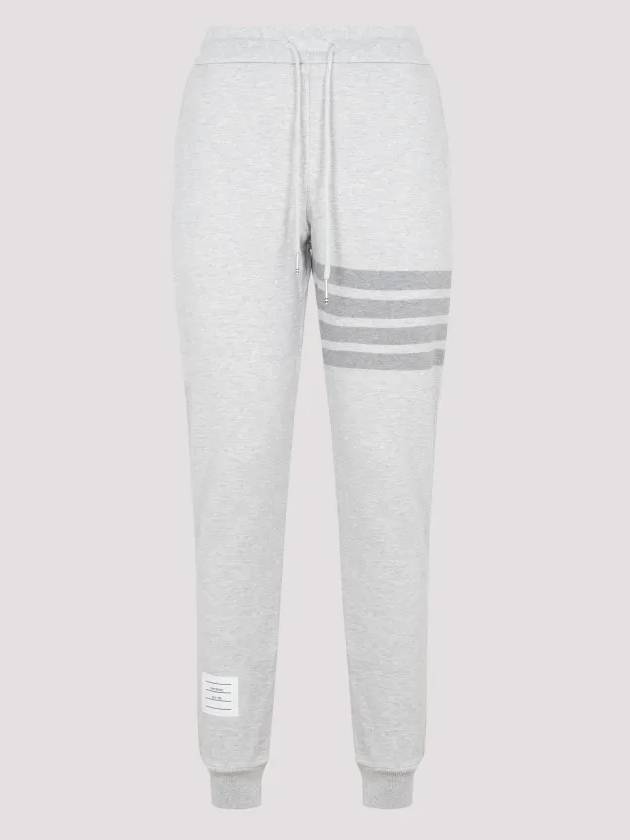 Women's Diagonal Pastel Trainning Jogger Track Pants Grey - THOM BROWNE - BALAAN 2