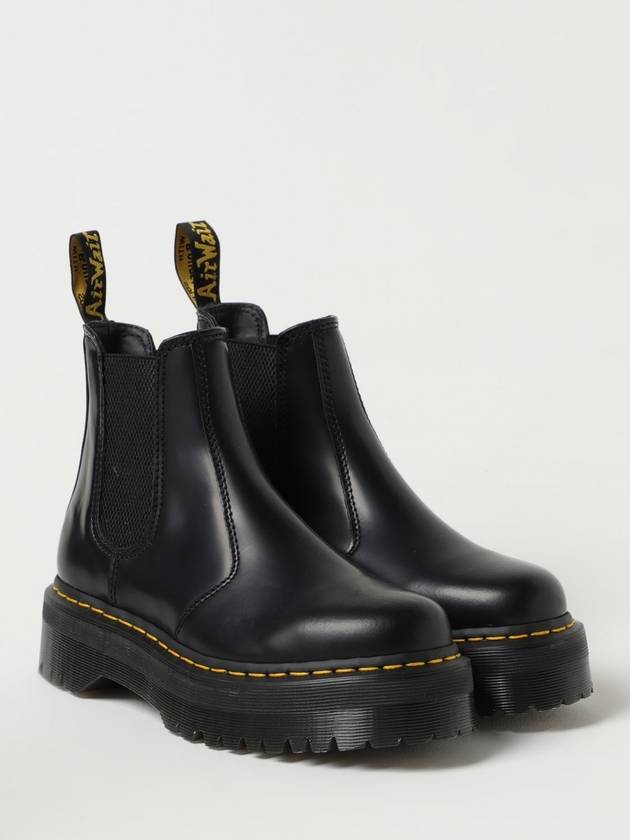 Women's 2976 Quad Chelsea Boots Black - DR. MARTENS - BALAAN 3