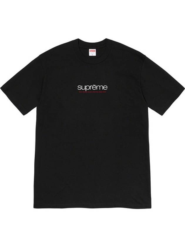 New York T shirt Black Supreme Five Boroughs Tee - SUPREME - BALAAN 1