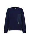 Pocket Round Neck Sweatshirt MW3AE116 - P_LABEL - BALAAN 8