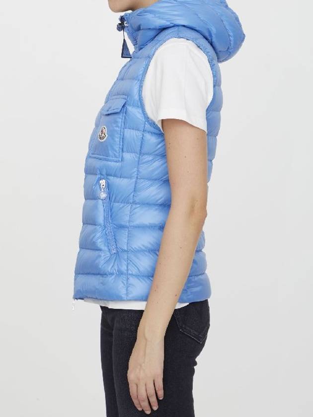 GLYGOS Hooded Padding Vest 093 1A000 28595ZZ 71D - MONCLER - BALAAN 6