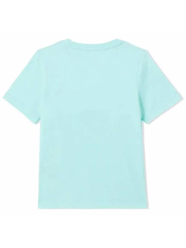 Kids Horseferry Logo T Shirt Sky Blue 8051432 - BURBERRY - BALAAN 3