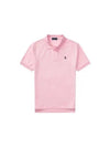 Pony Embroidery Logo Stretch Short Sleeve Cotton Polo Shirt Light Pink - POLO RALPH LAUREN - BALAAN 2