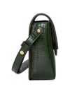 Robinson Spazzolato Convertible Shoulder Bag Green - TORY BURCH - BALAAN 3