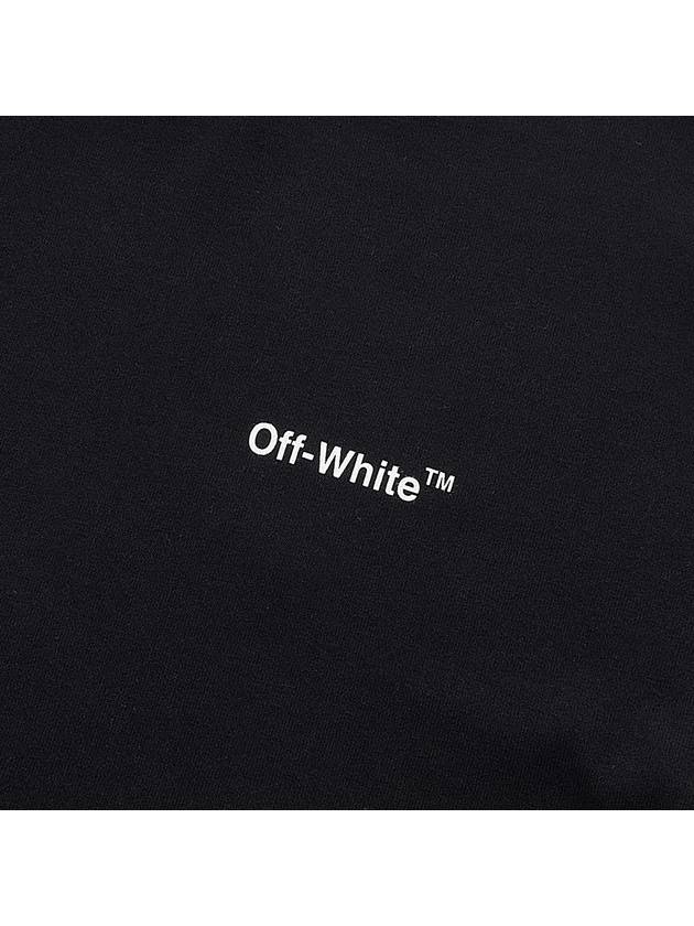 Caravaggio Arrow Print Long Sleeve T-Shirt Black - OFF WHITE - BALAAN 8