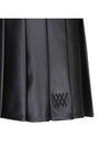 Official W LEATHER HALF PLEATS SQ BK - ANEWGOLF - BALAAN 8