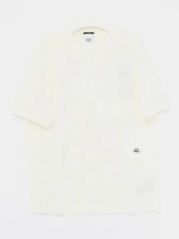 CP Company Pocket Logo Crew Neck Button Short Sleeve Men s T shirt 16CMTS24 270904 1051161 - CP COMPANY - BALAAN 1