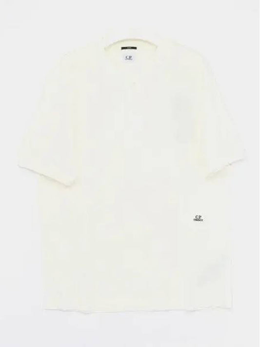 CP Company Pocket Logo Crew Neck Button Short Sleeve Men s T Shirt 16CMTS24 1051161 - CP COMPANY - BALAAN 1