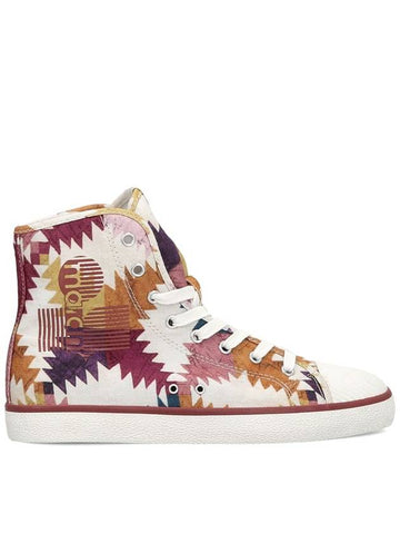 Print High Top Sneakers - ISABEL MARANT - BALAAN 1