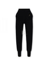 Embroidered Logo Knit Track Pants Black - VIVIENNE WESTWOOD - BALAAN 2