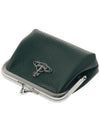 Women's Grain Pulse Frame Coin Wallet Green - VIVIENNE WESTWOOD - BALAAN 5