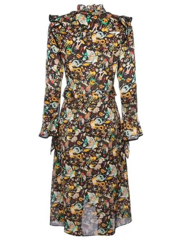 ROSIER Printing Long Dress WWDR00015 - ZADIG & VOLTAIRE - BALAAN 6