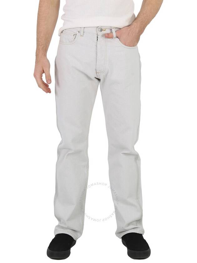 Denim Straight Pants S50LA0216 S30857961 WHITE - MAISON MARGIELA - BALAAN 2