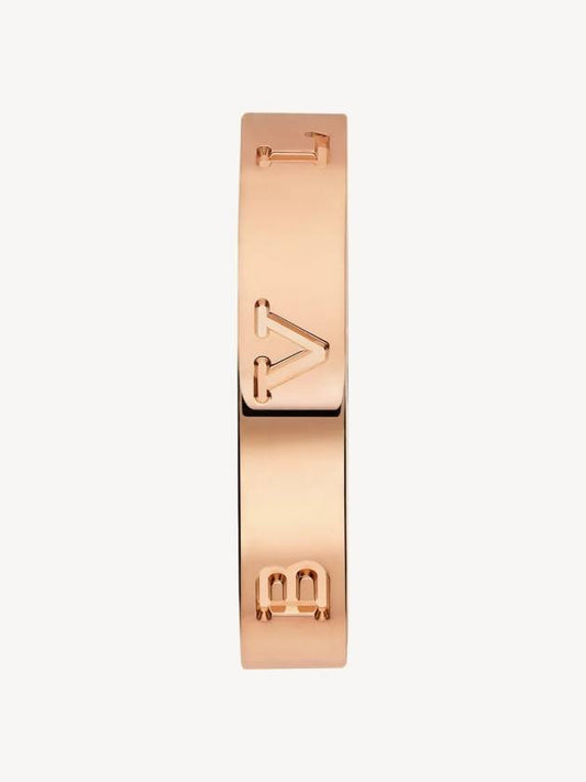 B Zero One Essential Band Ring Rose Gold Ring Women Men - BVLGARI - BALAAN 2