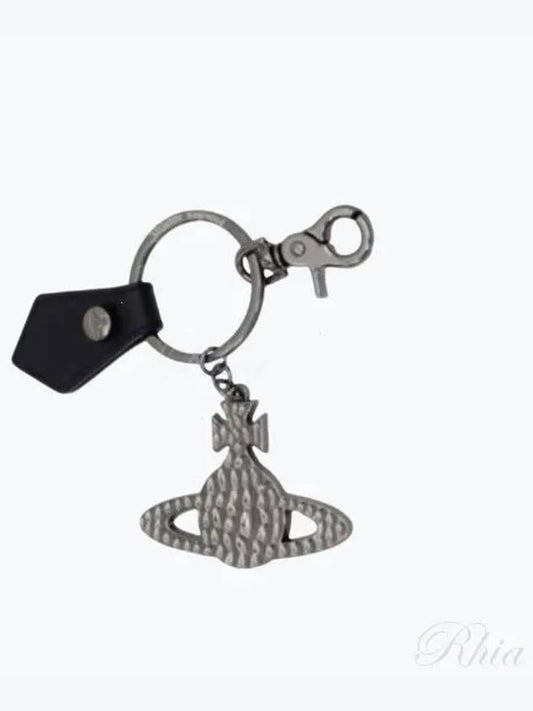 Hammered ORB Gunmetal 8203011RU OM0014 N401 Keyring - VIVIENNE WESTWOOD - BALAAN 1