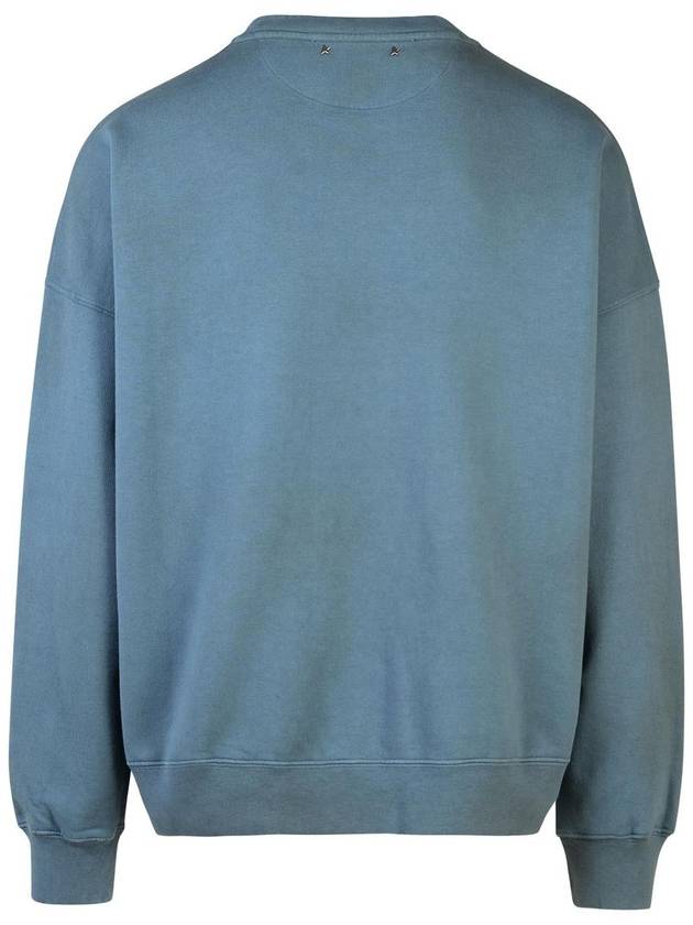 Golden Goose Blue Cotton Sweatshirt - GOLDEN GOOSE - BALAAN 3