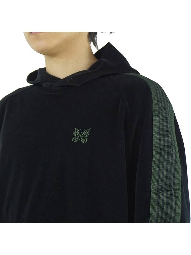 Velor track hooded top black - NEEDLES - BALAAN 7