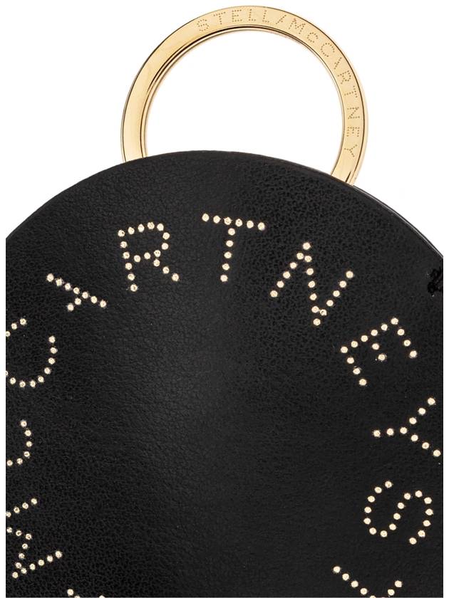 Stella McCartney Keychain On Strap, Women's, Black - STELLA MCCARTNEY - BALAAN 4