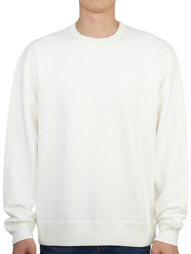 Felpa Girocollo Sweatshirt White - TEN C - BALAAN 2