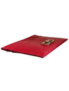 Gancini Card Wallet Lipstick Red - SALVATORE FERRAGAMO - BALAAN 4