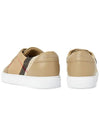 Women's House Check Low Top Sneakers Beige - BURBERRY - BALAAN 7