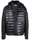 Lauros Short Down Jacket Black - MONCLER - BALAAN 2