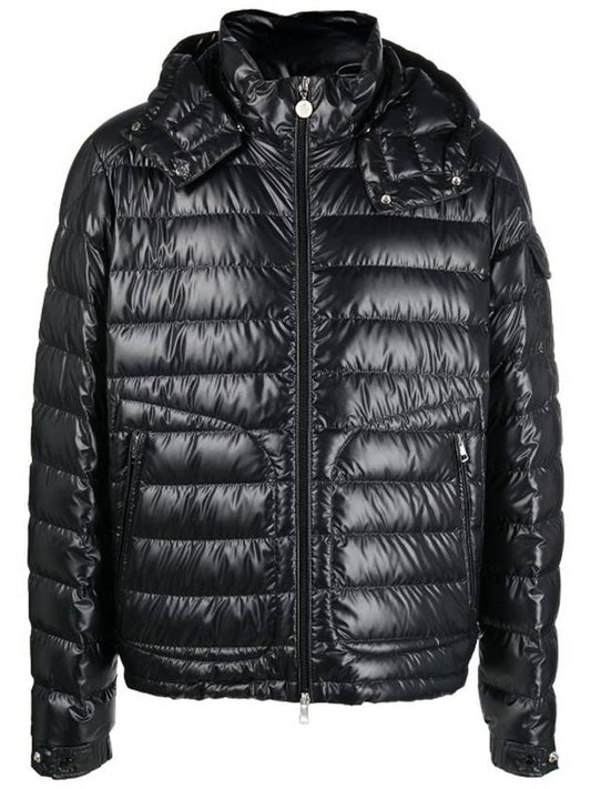 Lauros Short Down Jacket Black - MONCLER - BALAAN 2