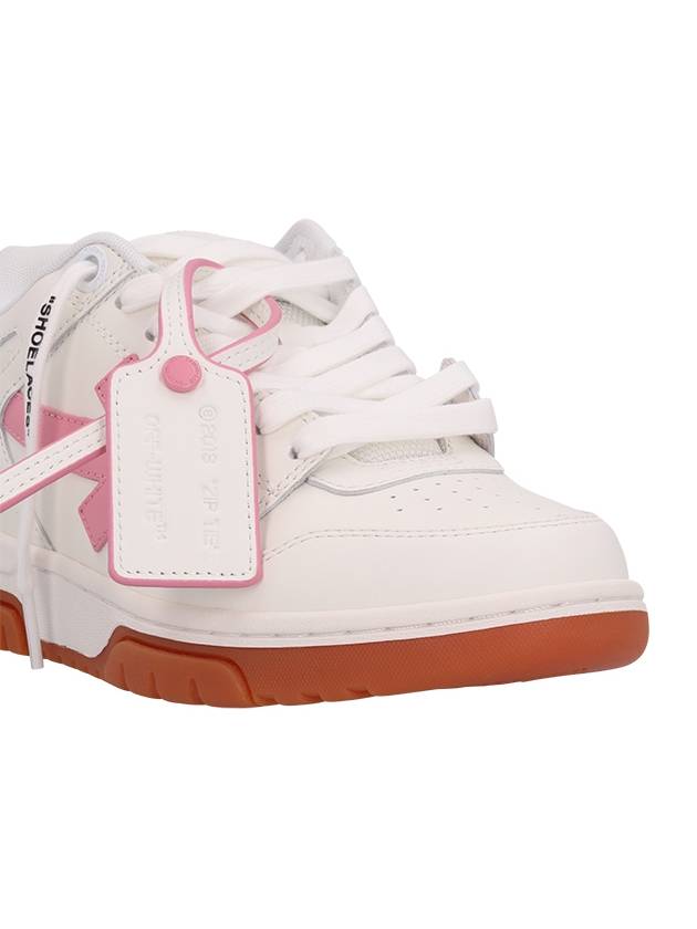 OUT OF OFFICE CALF LEATHER SNEAKERS - OFF WHITE - BALAAN 5