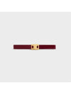 Frame Triomphe Reversible Medium Belt Light Burgundy White - CELINE - BALAAN 2